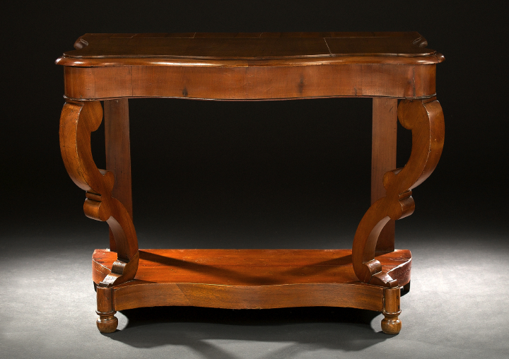 Italian Walnut Side Table,  late