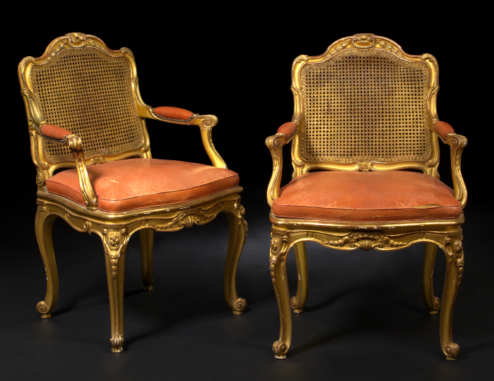 Pair of Louis XV Style Giltwood 2ade2