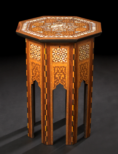 North African Inlaid Hardwood Work