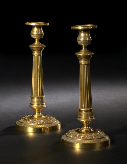 Pair of French Gilt Lacquered Brass 2aeb4