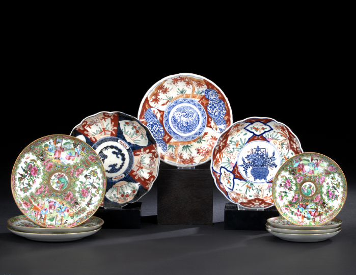 Group of Seven Chinese Export Porcelain 2af3c