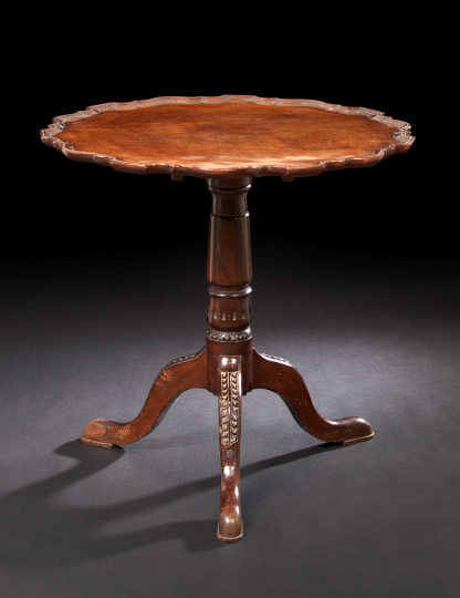 George III Mahogany Tripod Table  2af42