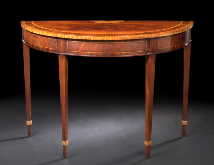 George III Style Mahogany Side 2af6a