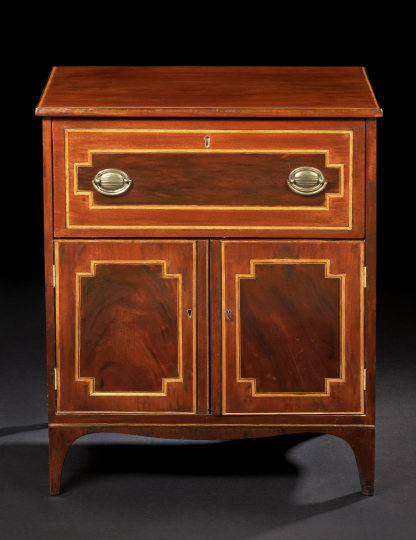 George III-Style Mahogany Cabinet,