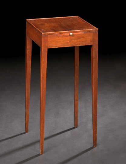 George III Mahogany Candle Stand,