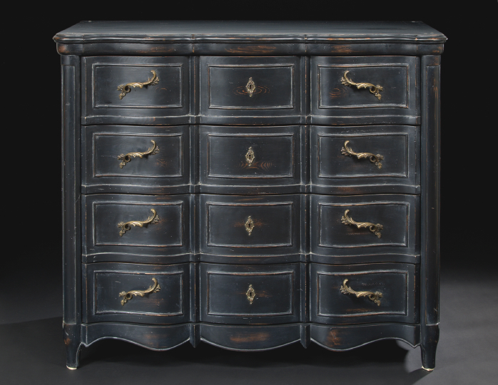 Louis XV Style Polychromed Commode  2ab9d