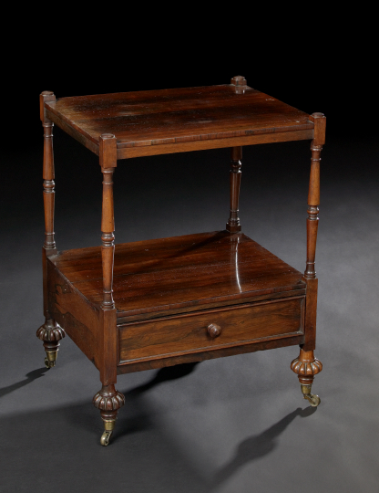 William IV Rosewood Side Table,  second
