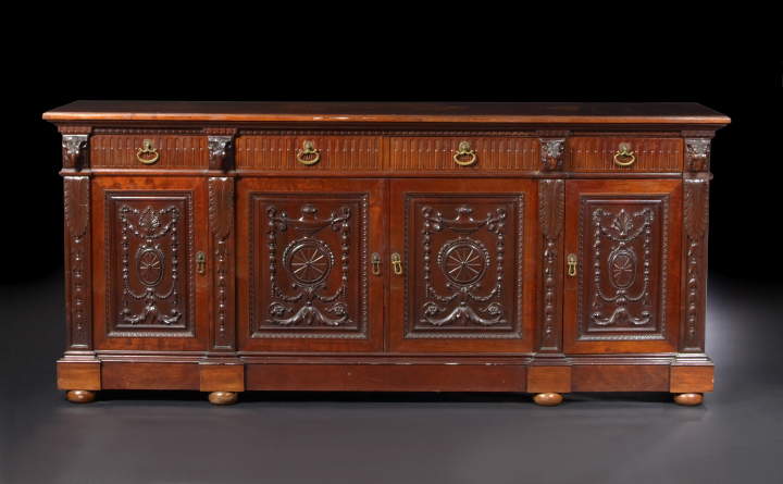 Continental Mahogany Cabinet  2ac9e