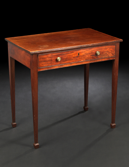 George III Style Mahogany Side 2b11b