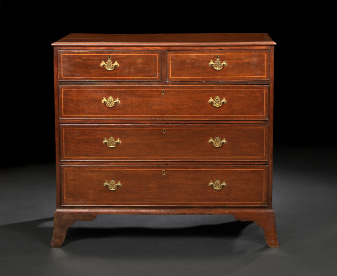 Regency Mahogany Chest,  first