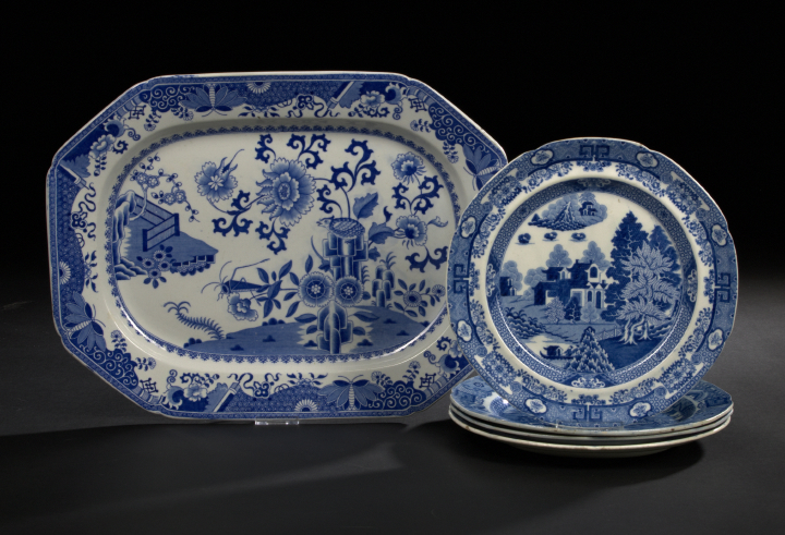 Collection of Spode and Staffordshire