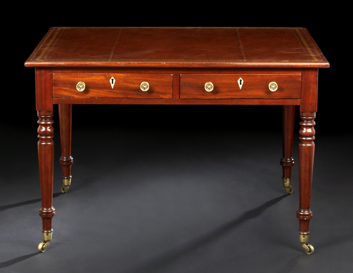 William IV Mahogany Writing Table  2b153