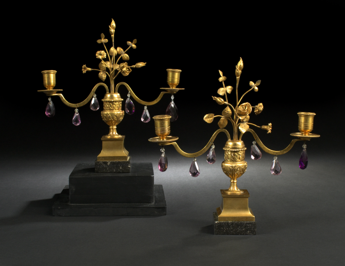 Diminutive Pair of French Gilt Lacquered 2b159
