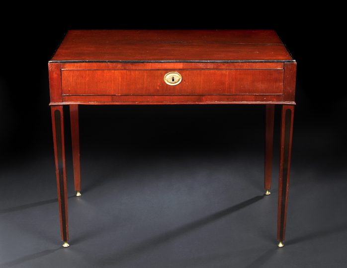 Continental Mahogany Side Table,