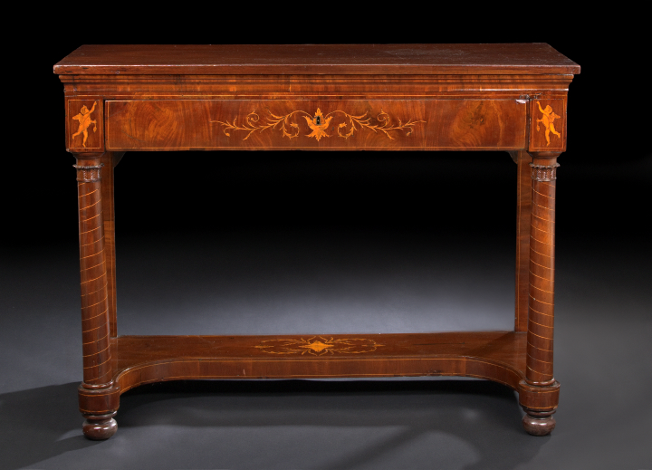 Continental Neoclassical Mahogany