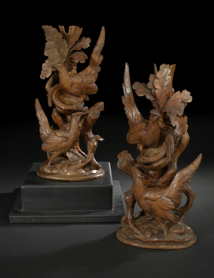 Pair of South German Elaborately 2b1c8