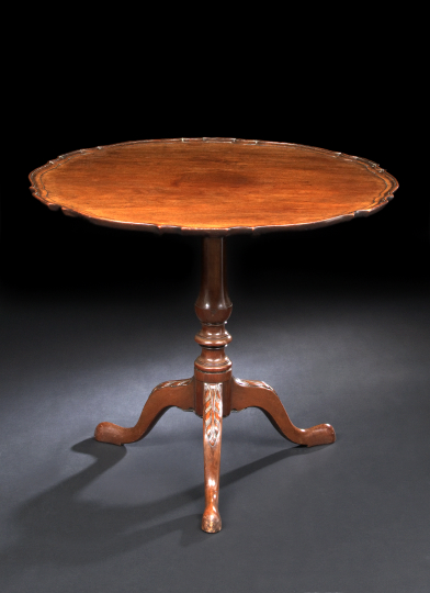 Good George III Mahogany Tripod Table,