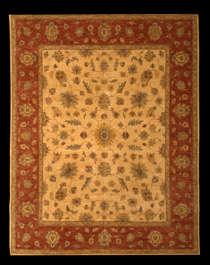 Peshawar Sultanabad Carpet,  8'