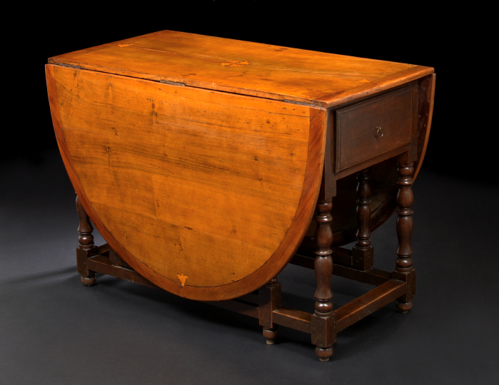 Anglo-American Walnut and Fruitwood