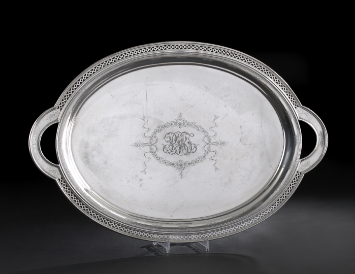 American Sterling Silver Tray  2afd4