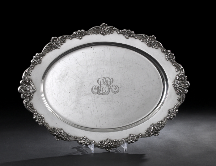 Gorham Sterling Silver Tray,  1909,