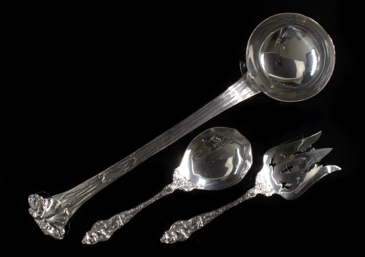 American Sterling Silver Salad-Serving