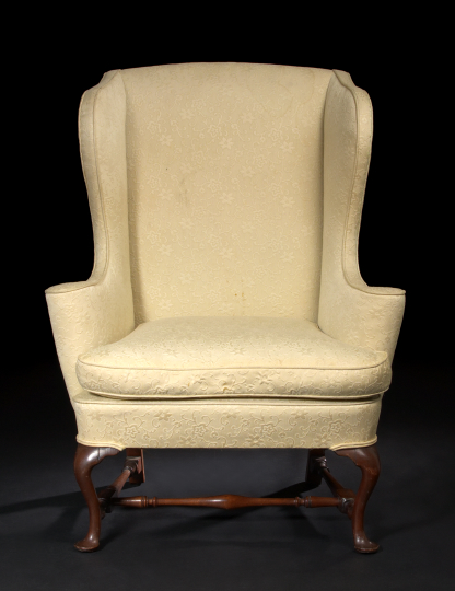 American Colonial Upholstered Mahogany