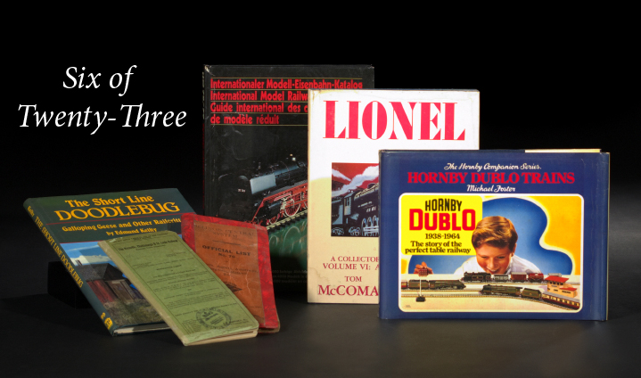 Twenty-Three Books on Lionel and Model