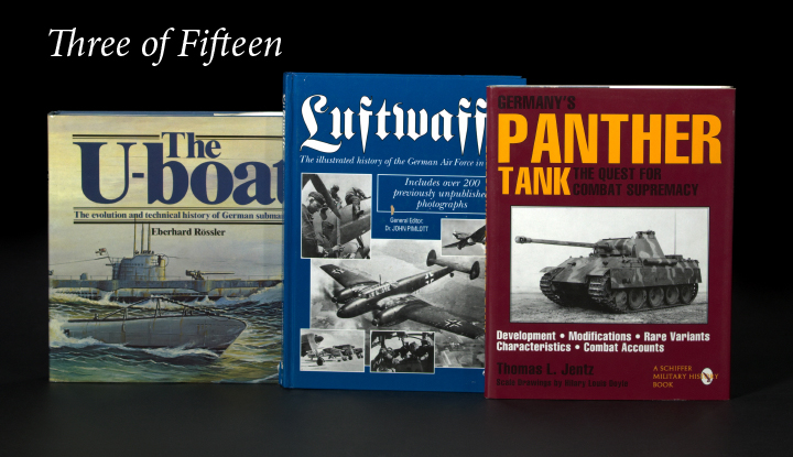 Fifteen Books on German World War 2b03a