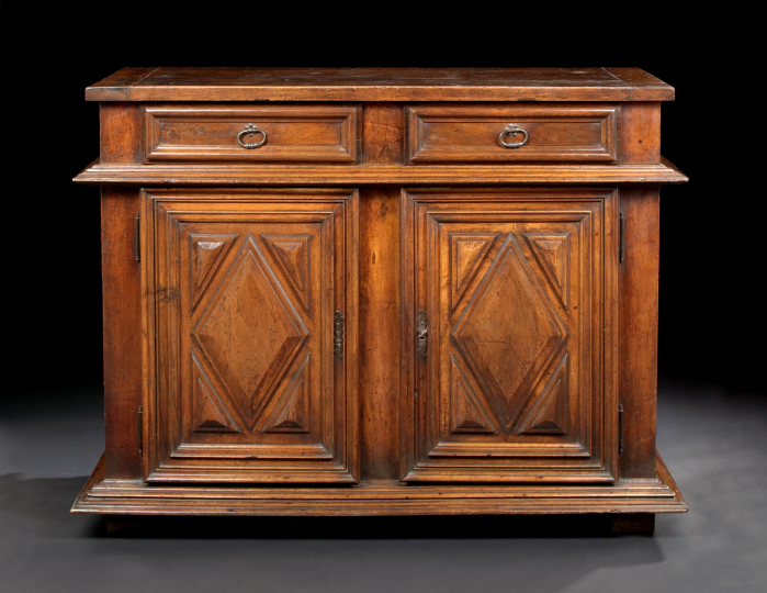 Provincial Italian Fruitwood Buffet,