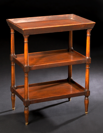 Provincial Fruitwood Three-Tier