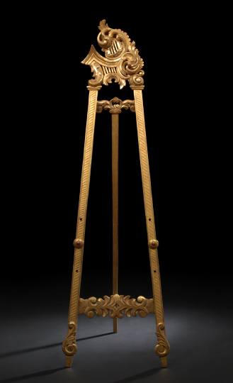 Louis XV Style Giltwood Easel  2b0e5