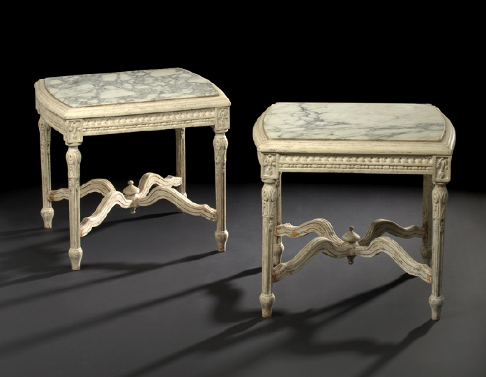 Pair of Louis XVI Style Carved 2b505