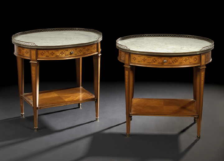 Pair of Louis XVI-Style Gilt-Brass-Mounted