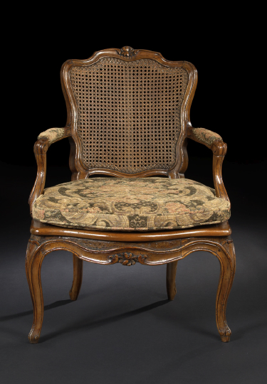 Good Louis XV Carved Fruitwood