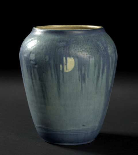 Tall Newcomb College Pottery Matte-Glazed
