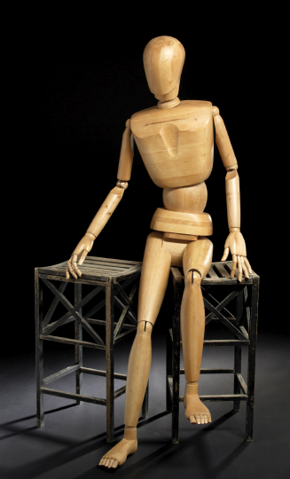 Fully Articulated Fruitwood Artist s 2b6c3
