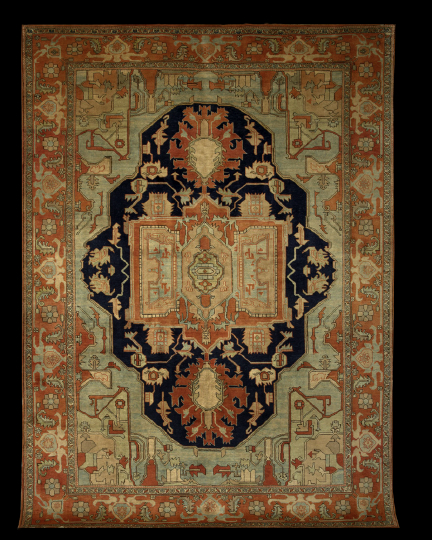 Persian Serapi Carpet,  10' x 13'