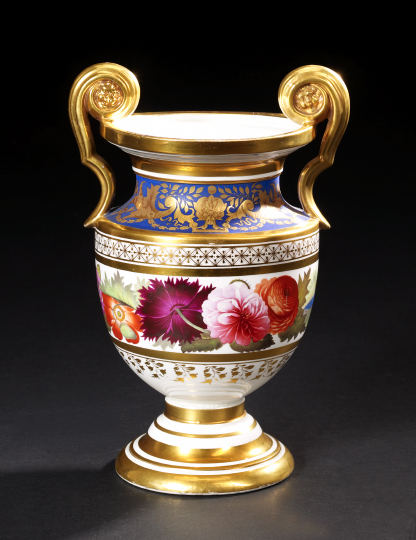 Fine English Richly Gilt and Polychromed 2b40c