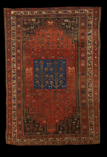 Antique Caucasian Kazak Carpet  2b413