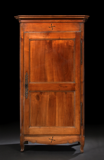 French Provincial Fruitwood Cupboard  2b426