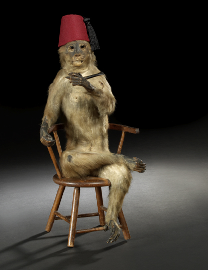 Amusing Figure of a Taxidermist 2b454