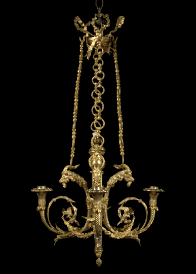 Elegant Gilt Bronze and Brass 2b4e3