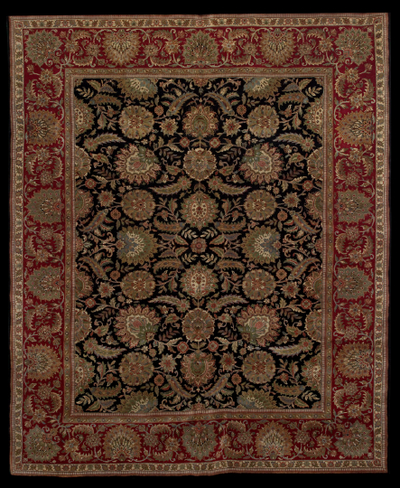 Agra Sultanabad Carpet,  8' 2"