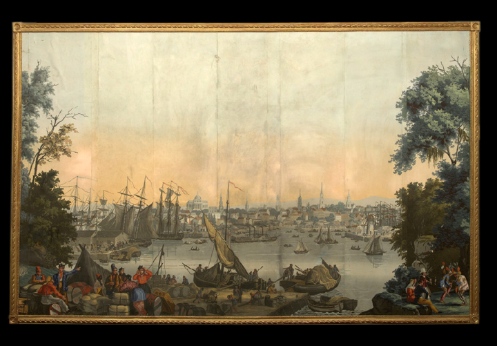 "Boston Harbor", a Set of Jean