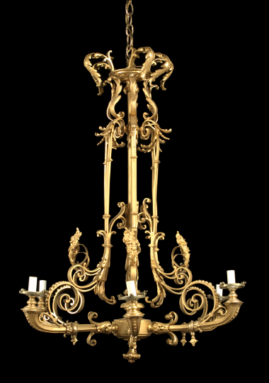 Renaissance Revival Gilt-Painted