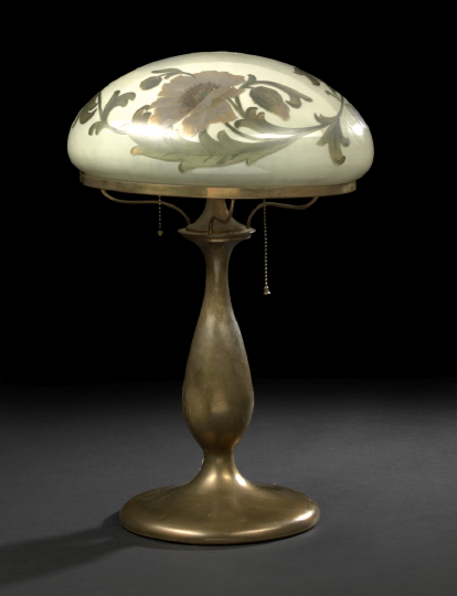 American Art Nouveau Table Lamp 2ba48
