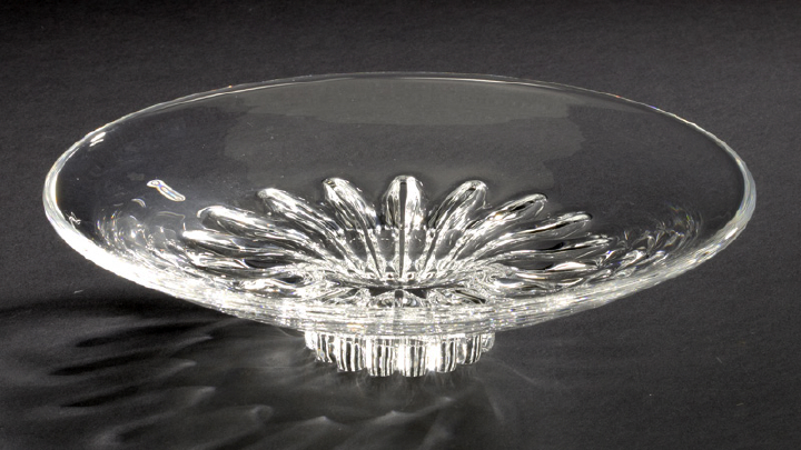 Steuben Glass Low Footed Bowl with 2ba5a