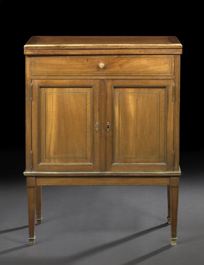 Louis XVI Style Mahogany Cabinet  2ba9c