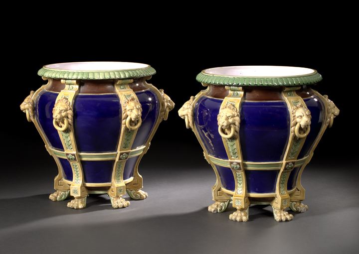 Fine Large and Rare Pair of Minton 2bae4